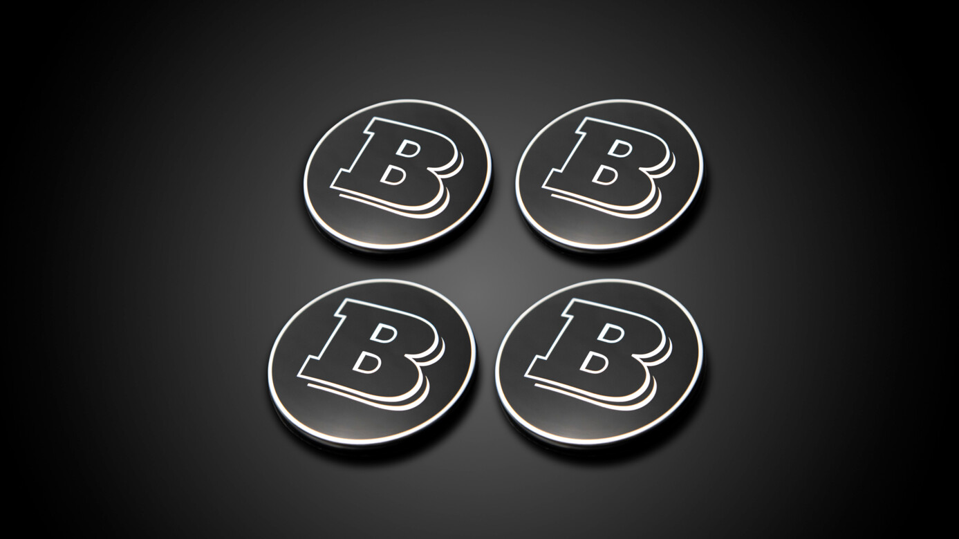 BRABUS Nabenkappen feststehend Ø 75