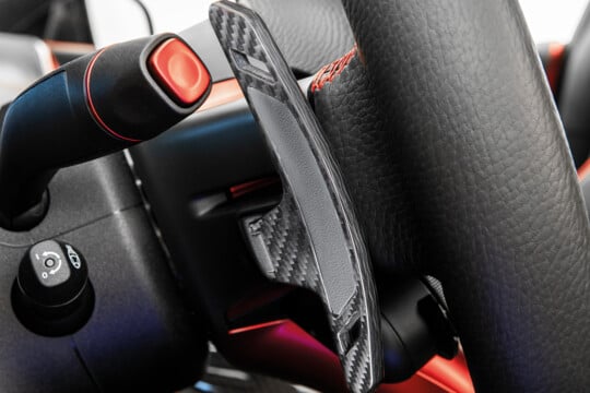 Carbon paddle shifters